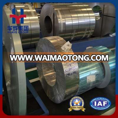 Cold Rolled 201 Stainless Steel Strip , Coil With Double Side BA Finished